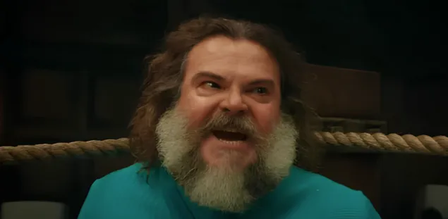 Jack Black laughing
