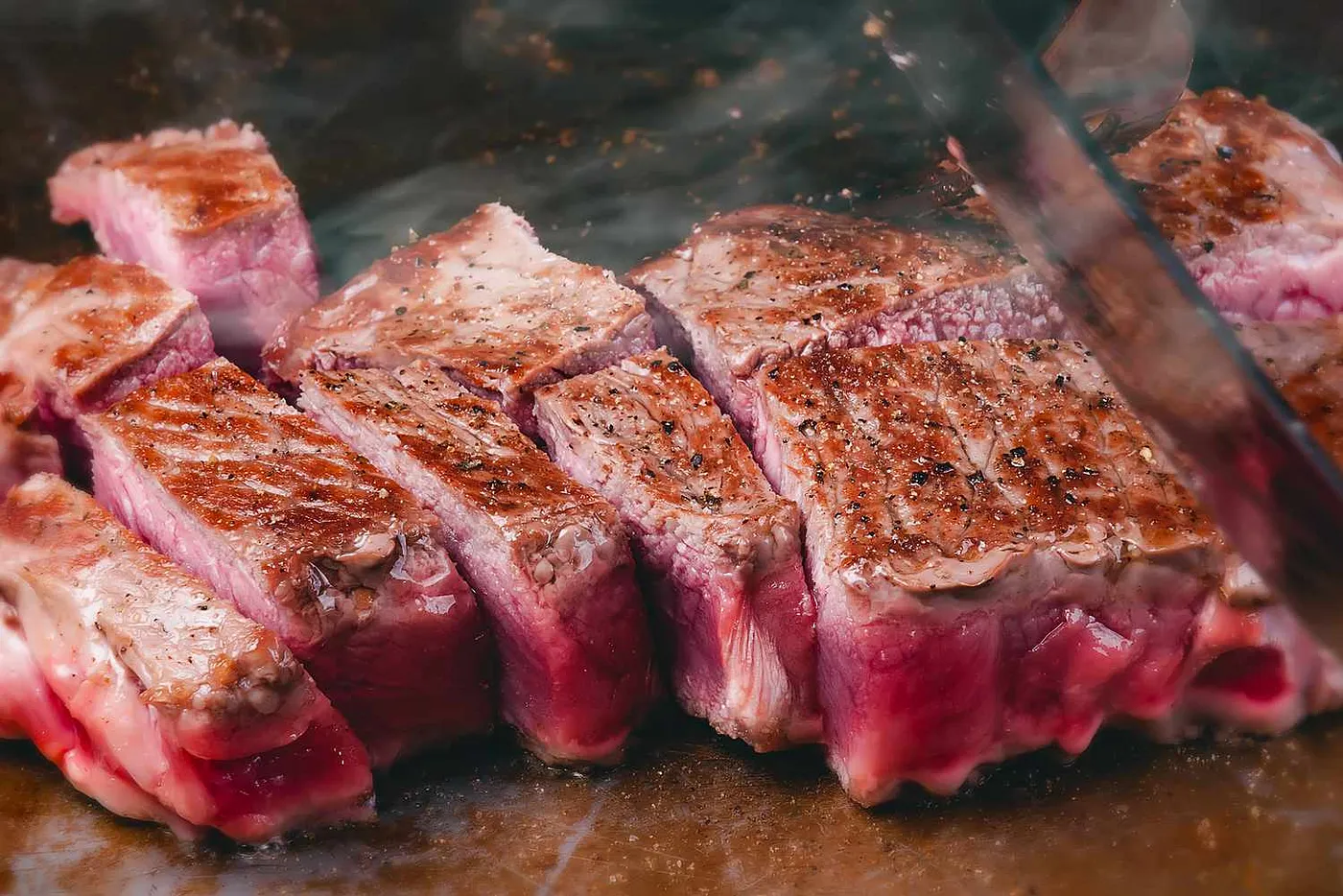Some juicy steak