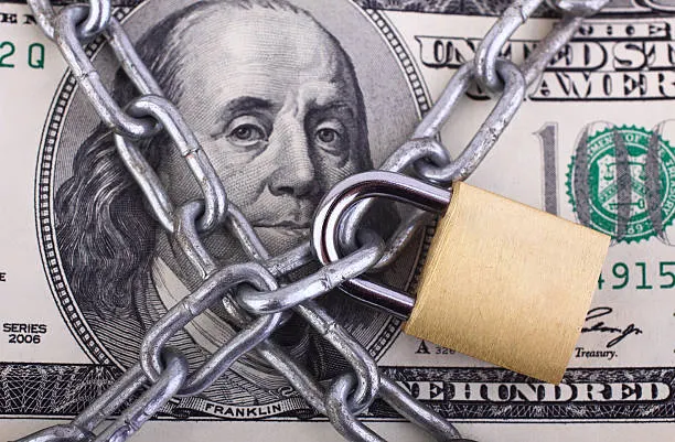 Dinero bloqueado