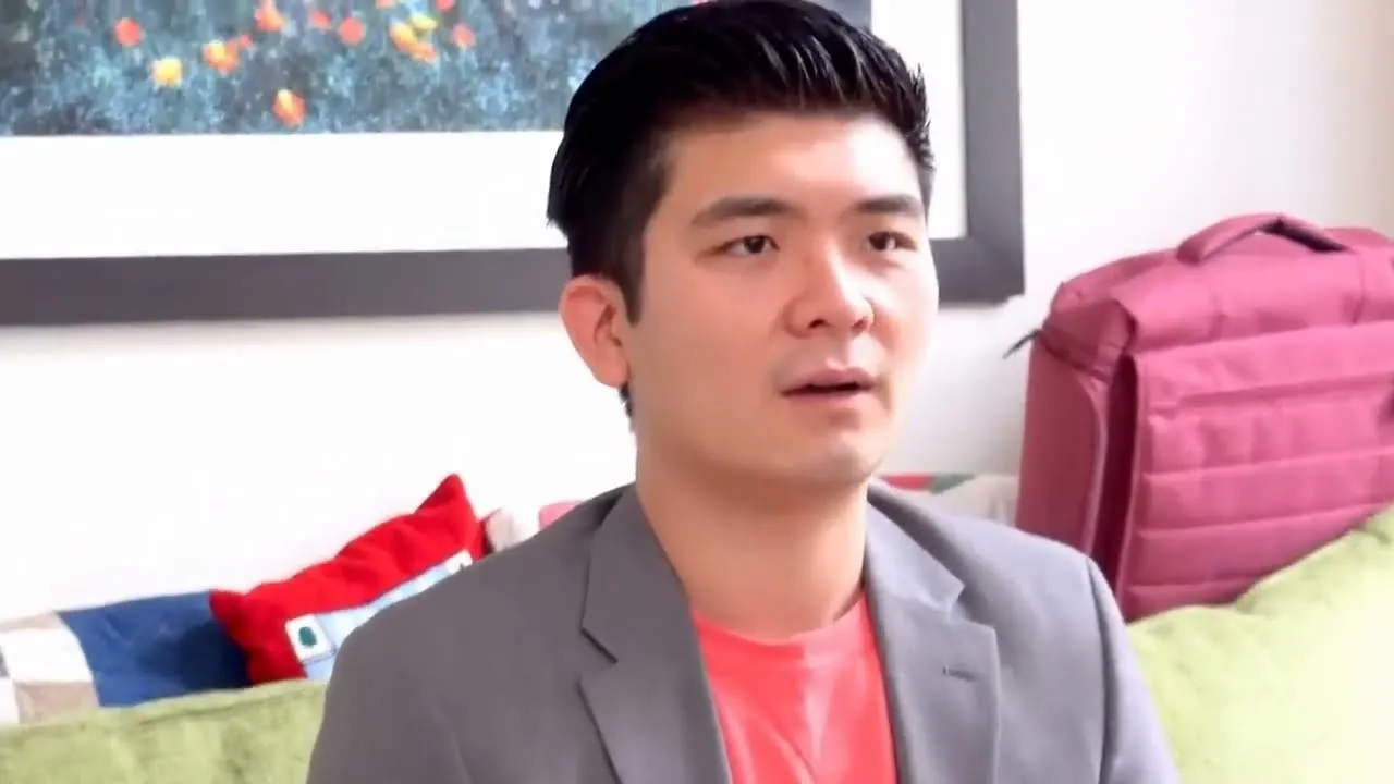 Steven He in his classic what the hell meme