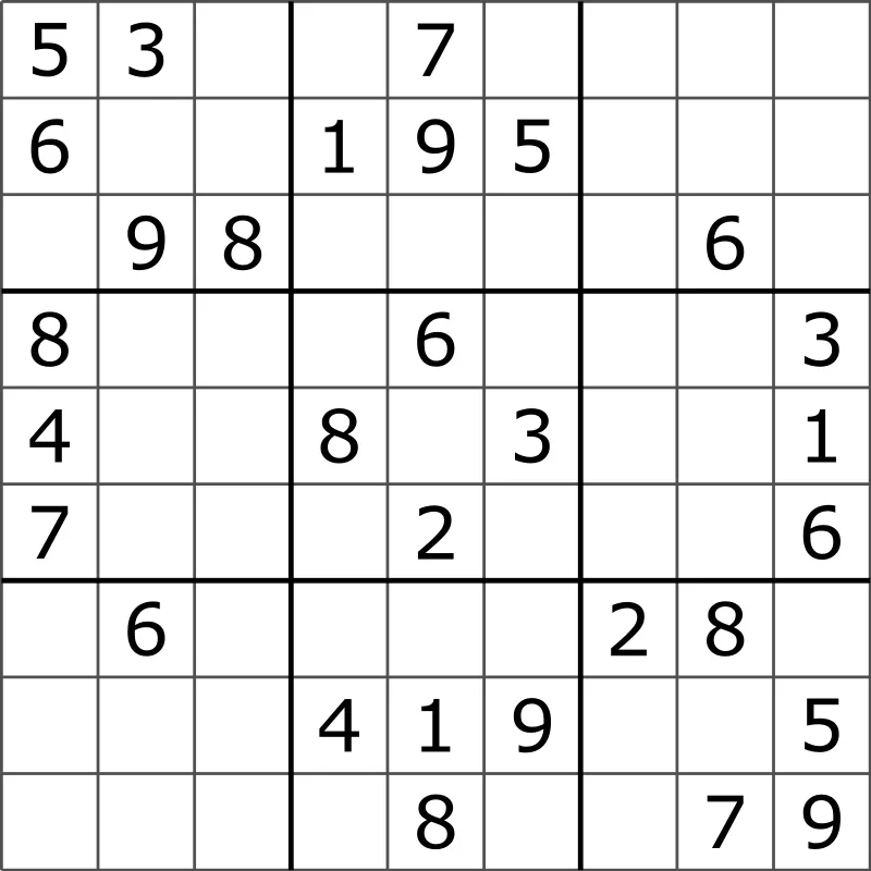 Sudoku game