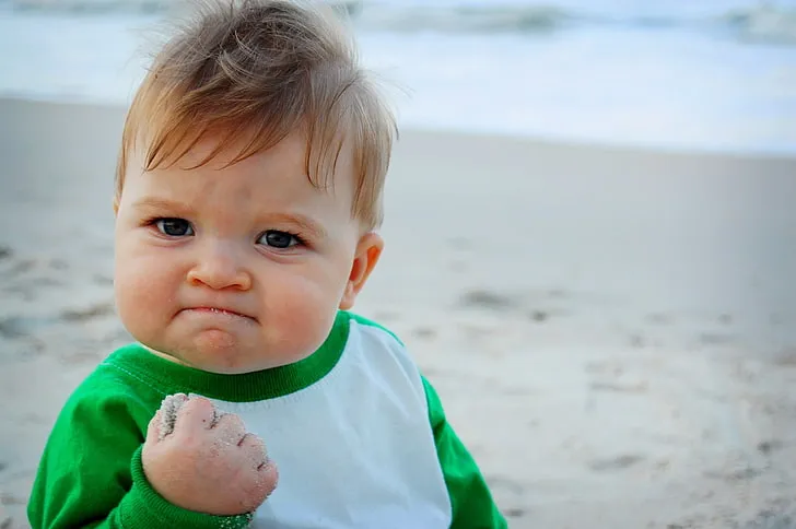 Success baby meme