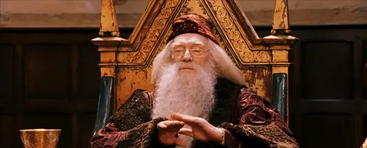 Dumbledore aplaude lentamente