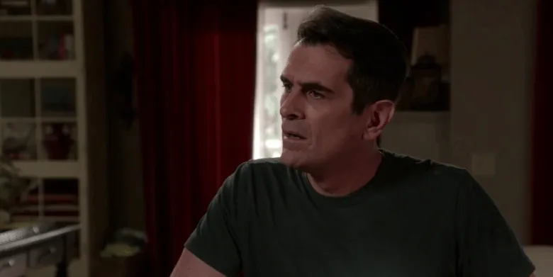 Phil Dunphy from Modern Family with his iconic phrase