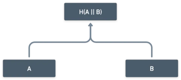 Node construction in Merkle trees