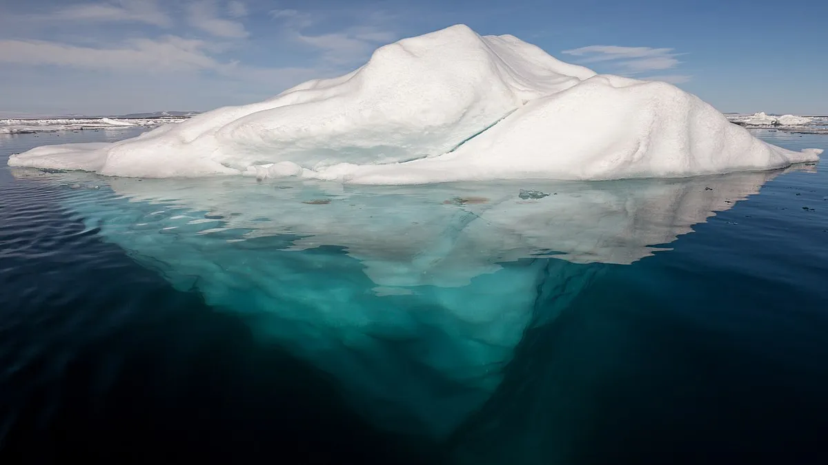 An iceberg