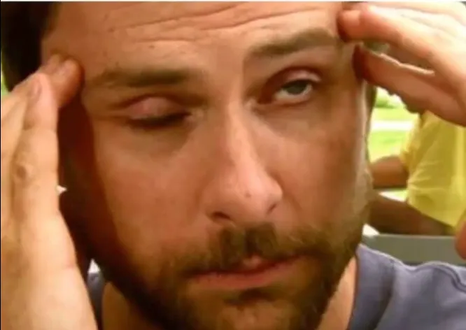 Someone with a severe headache