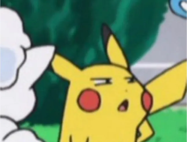 Suspicious Pikachu