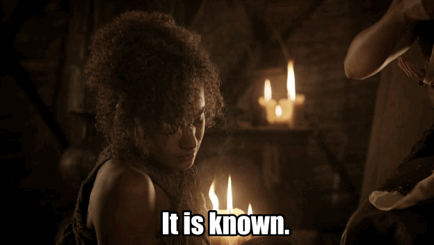 Escena 'Es sabido' de Game of Thrones