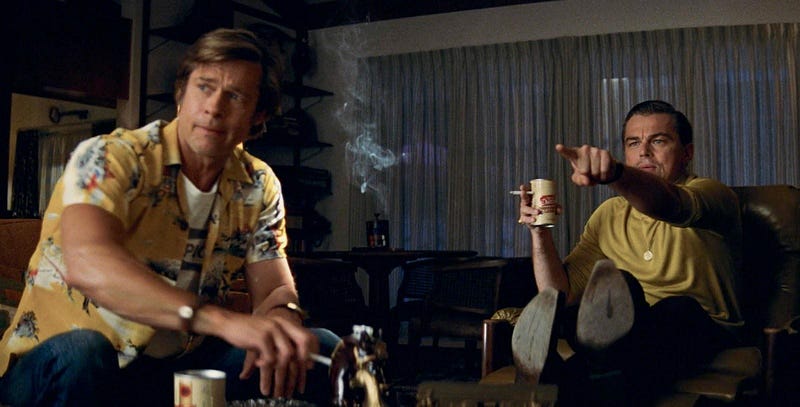 The iconic TV scene from Once Upon a Time in Hollywood