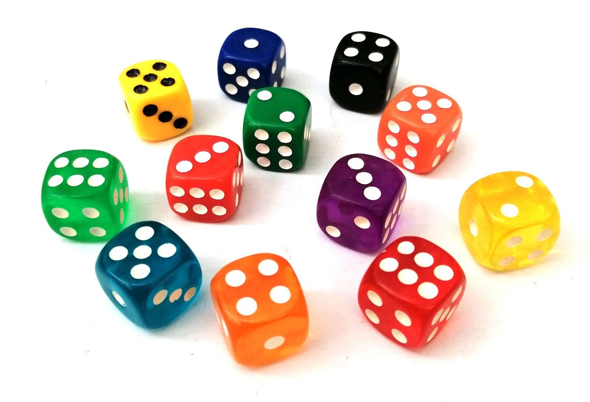 Six-sided dice