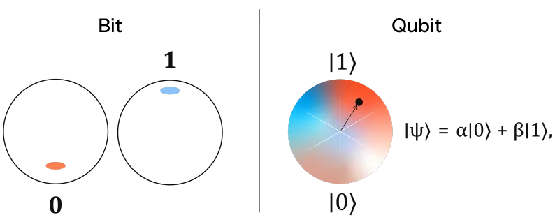 A bit and a qubit side by side