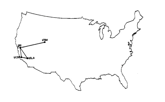 First version of ARPANET